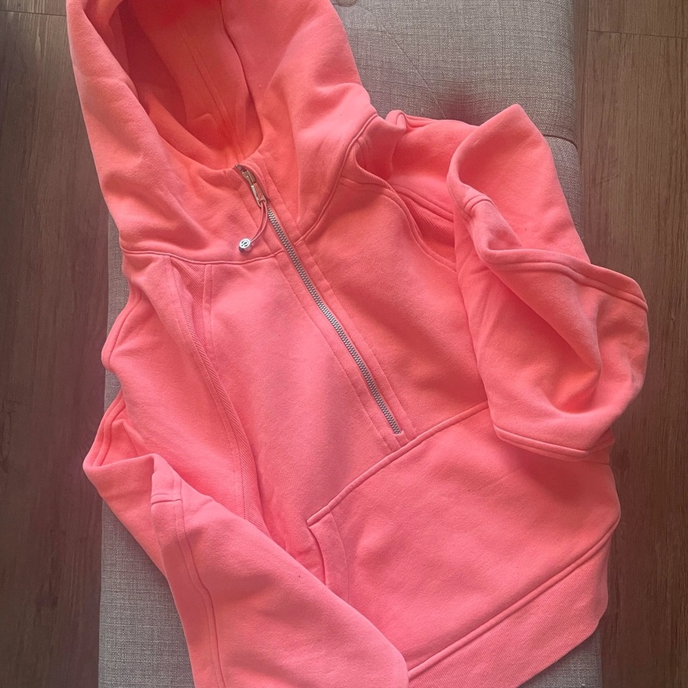 Lululemon scuba 1/2 zip hoodie